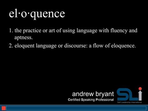 speaking  eloquence pptx
