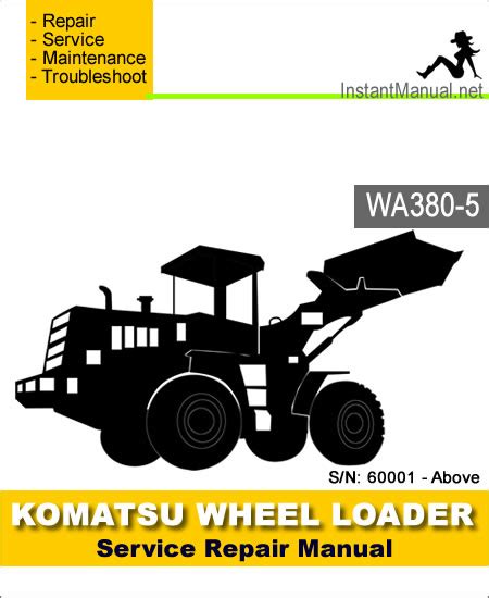 Komatsu WA380-5 Wheel Loader Service Repair Manual