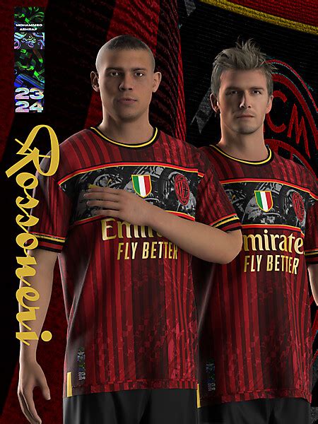 ac milan home kit concept