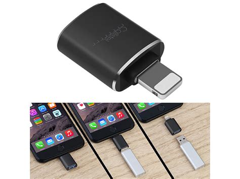 Callstel Iphone Usb Stick Kompakter Usb Otg Adapter F R Lightning