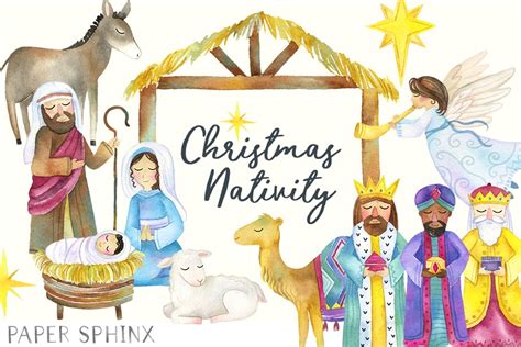 christmas nativity images clipart 10 free Cliparts | Download images on Clipground 2024