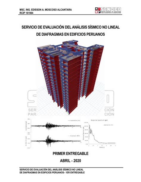 PDF SERVICIO DE EVALUACIÓN DEL ANÁLISIS SÍSMICO NO LINEAL DE