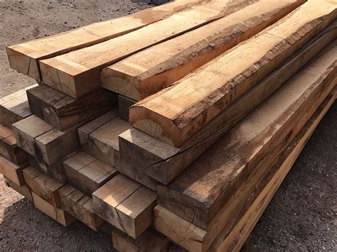 New Grade B Oak Railway Sleepers