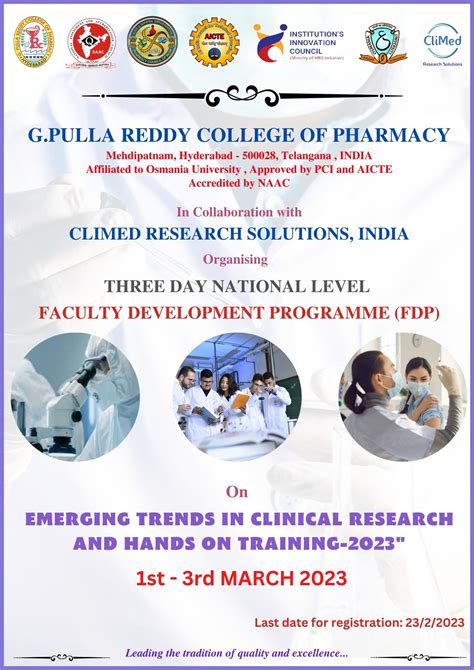 G Pulla Reddy College Of Pharmacy Hyderabad