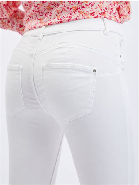 Wei E Skinny Fit Jeans F R Damen Orsay Orsay At Der Offizielle E