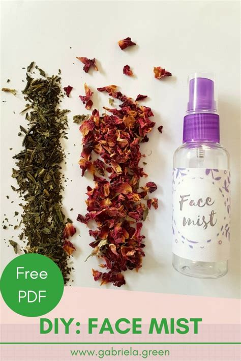 Diy Natural Face Mist Recipe With Green Tea Gabriela Green