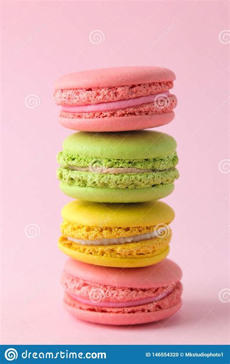 Macarons Bolos Coloridos Franceses Dos Bolinhos De Am Ndoa Bolo Doce