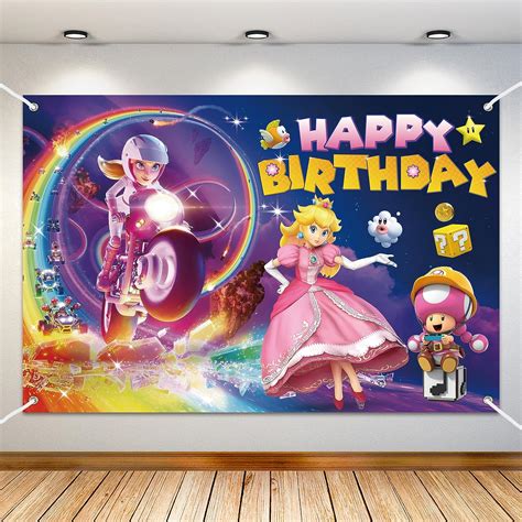 Amazon Benroma Princess Peach Birthday Party Supplies Princess