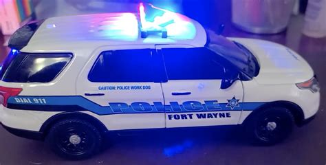 Fort Wayne In Police Department — Cardinal Police Diecast