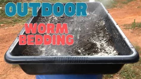 How To Create The Perfect Outdoor Worm Bedding Effortlessly Youtube