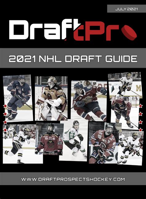 Draftpro 2021 Nhl Draft Guide 50 Off Draft Prospects Hockey