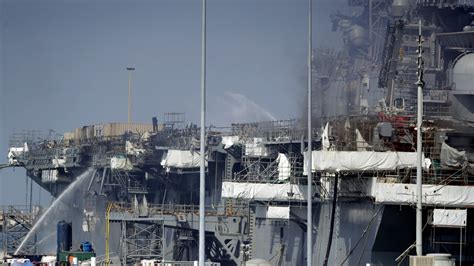 Sailor Facing Court Martial In Fire That Destroyed Navy Ship