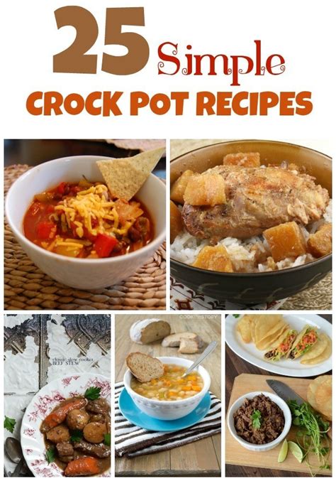 25 Easy Crock Pot Recipes Wisconsin Mommy