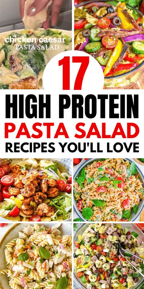 high protein pasta salads (1) - OhClary