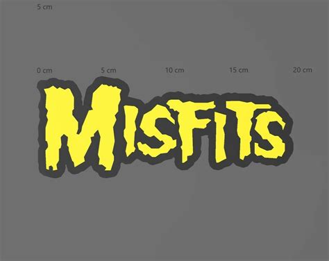 Archivo Stl Gratuito Misfits Logo・design Para Impresora 3d Para