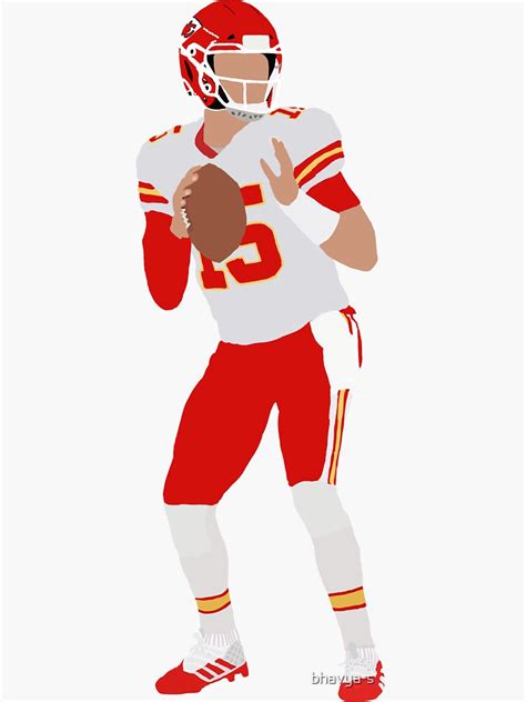 Patrick Mahomes Sticker For Sale By Bhavya S Redbubble