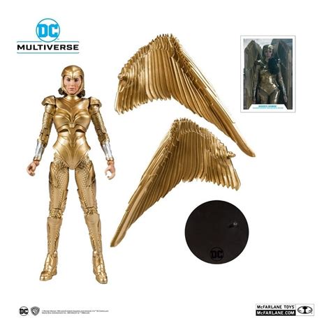 Wonder Woman Con Armadura Dorada Figura Mcfarlane Toys