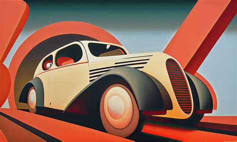 Retro Futurism SSC Tuatara Futuristic Art Vintage Retro Digital Art by Abdullah Masud - Fine Art ...