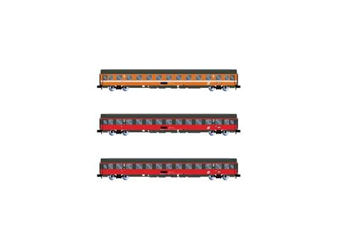 Arnold Modelleisenbahn Wagen Ec Mozart X Reisezugwagen Bb Aset Ep