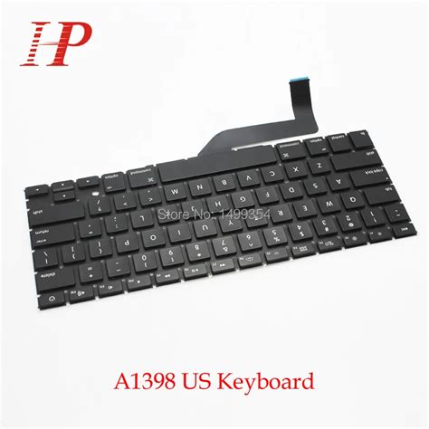 5PCS New A1398 US United States Keyboard For Apple Macbook Pro 15 ...