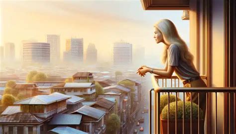 Blague Du Jour Une Blonde Attend Son Mari Sur Le Balcon