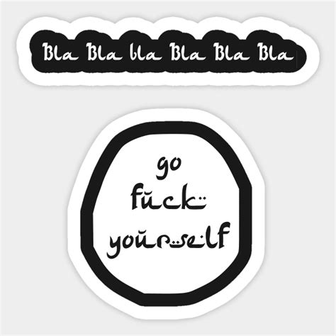Go Fuck Yourself ISIS Style Go Fuck Yourself Sticker TeePublic