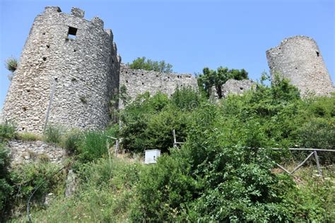 Mercato San Severino Torri Della Seconda Cinta Muraria Del Castello