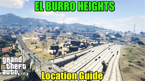 GTA 5 El Burro Heights Location Guide YouTube