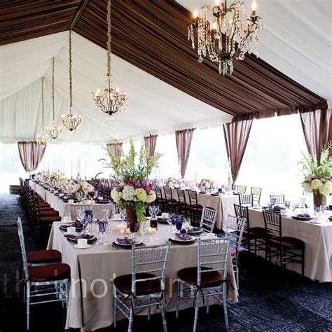 Tented Wedding Reception