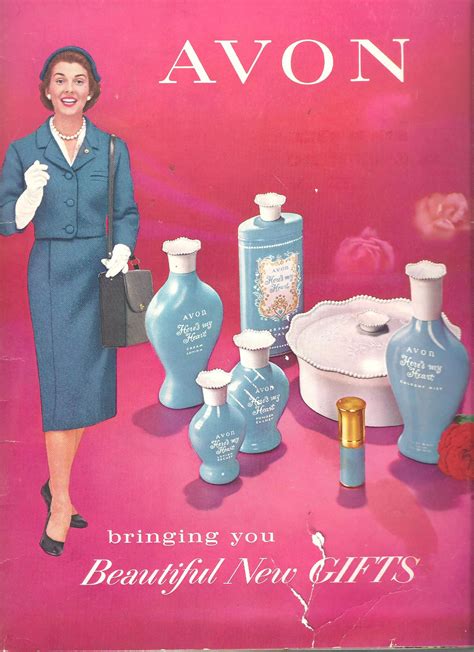 Avon Representative Catalog Campaign C Cover Vintage Makeup