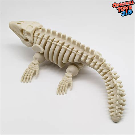 💀 Mosasaurus Skeleton Articulated Flexi・ 3D File for 3D printing・Cults