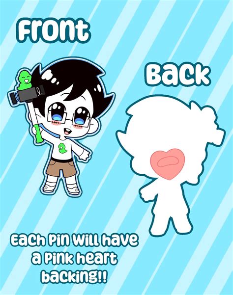 Homestuck Hiveswap Chibi Mini Acrylic Pins 2 PRE ORDER Etsy