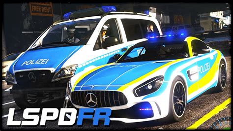 GTA 5 LSPD FR 331 Mercedes AMG Polizei Grand Theft Auto 5 LSPDFR