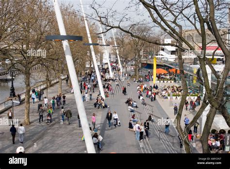 The South Bank London Stock Photo - Alamy