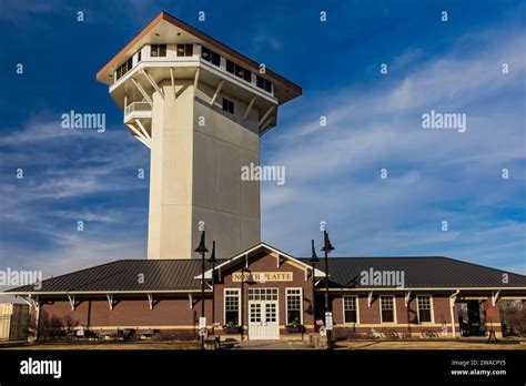 Golden Spike Tower And Visitor Center Overlooking Bailey Yard The