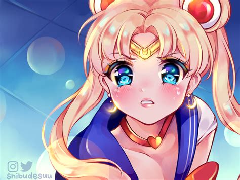 Sailor Moon Character Tsukino Usagi Wallpaper By Shibudesu