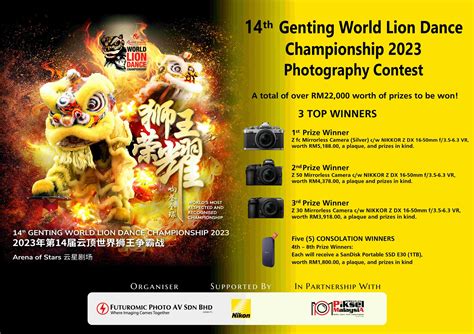 14th Genting World Lion Dance Championship 2023 Arena Of Stars Aug 5