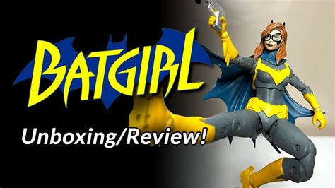 McFarlane Toys Batgirl Unboxing Review YouTube