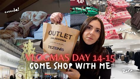 Come Shop With Me Haul Zara Primark Calzedonia Vlogmas