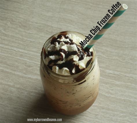 Borrowed Heaven Mocha Chip Frozen Coffee