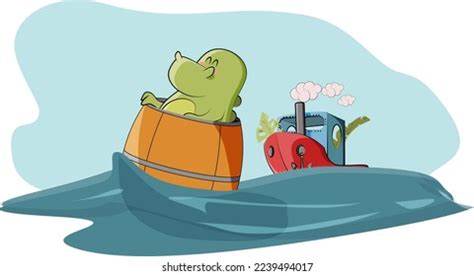 54 Cartoon Overboard Images, Stock Photos & Vectors | Shutterstock