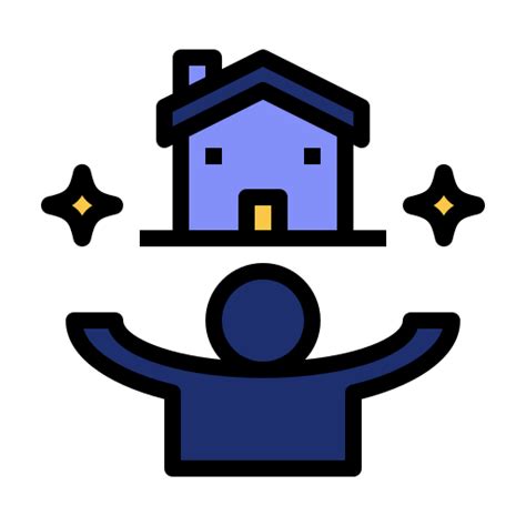 Real Estate Generic Outline Color Icon