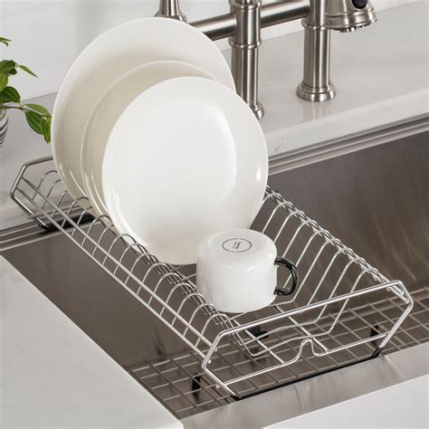 Kraus Workstation Kitchen Sink Dish Drying Rack In Stainless Steel