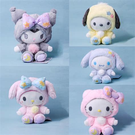 Sanrio Reversible Plush Hello Kitty My Melody Kuromi Cinnamoroll