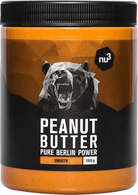 Nu3 Burro Di Arachidi Peanut Butter 1 Kg Crema 100 Naturale