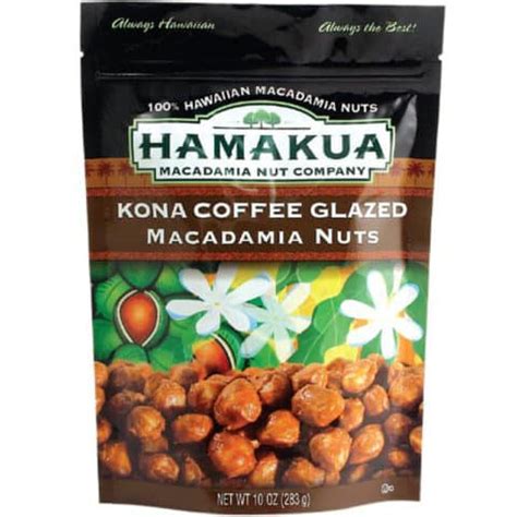 Kona Coffee Glazed Macadamia Nuts Kau Coffee Mill