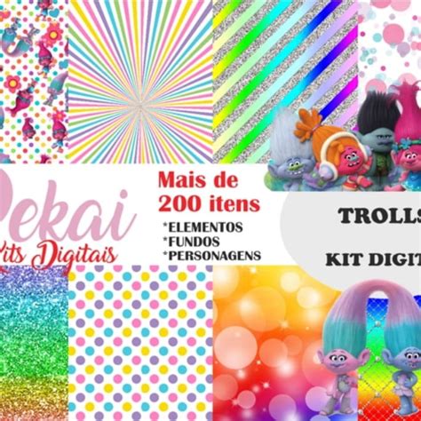 Kit Digital Trolls Elo7 Produtos Especiais