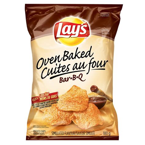 Lay's Bar-B-Q Oven Baked Potato Chips | Walmart Canada