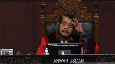 Profil Anwar Usman Yang Terpilih Kembali Menjadi Ketua MK