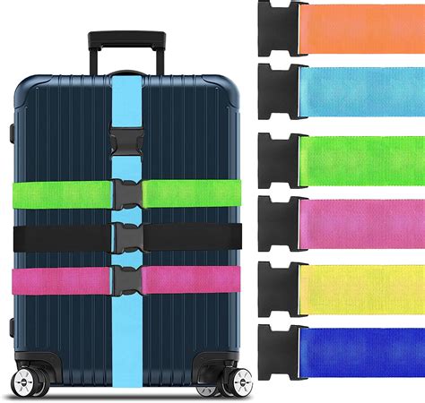 Pack Luggage Straps For Suitcase Straps Personalised Luggage Straps